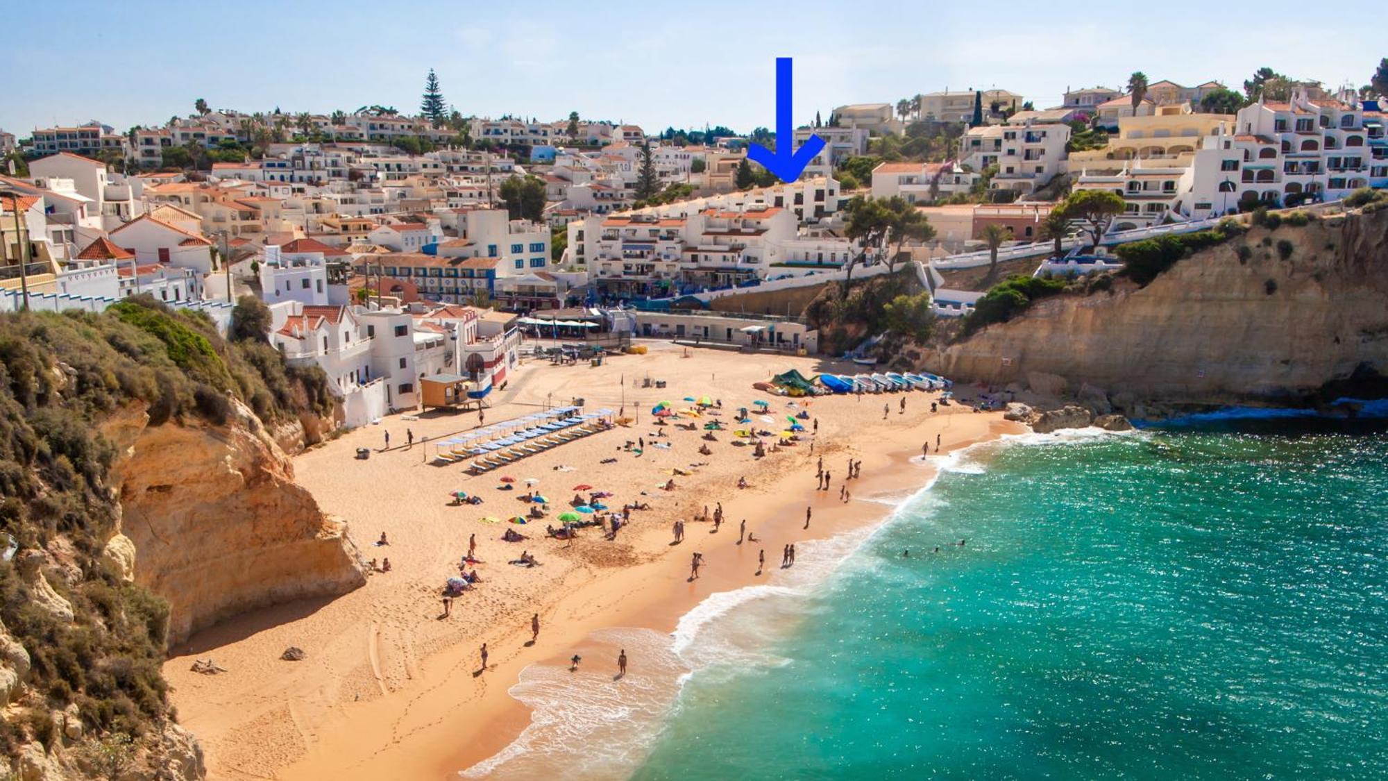 New! Apartment 50 Meters From The Beach Carvoeiro  Esterno foto